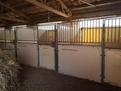 Reitstallbox als Erweiterung des Reitstalls bei privaten Pferdefreunden.